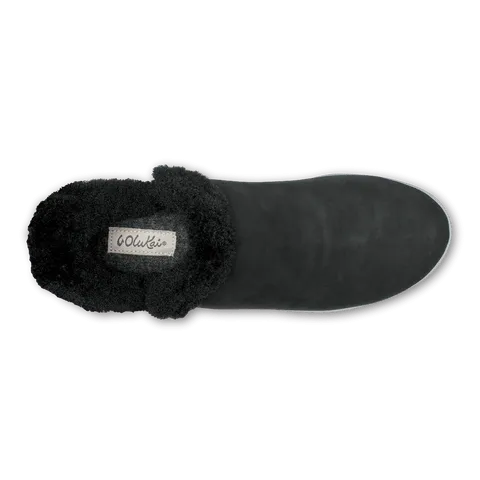 OluKai Womens Malua Hulu Boot - Onyx/ Mist Grey