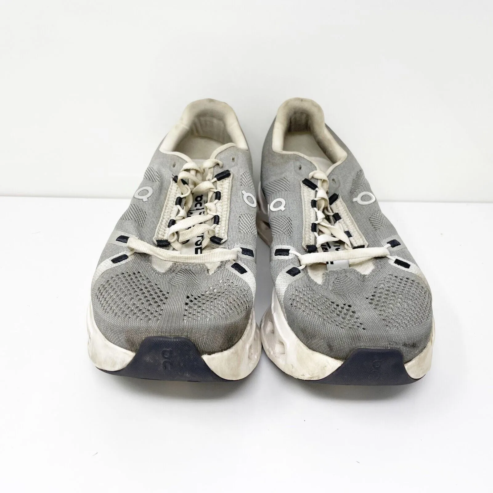 On Mens Cloudeclipse Gray Running Shoes Sneakers Size 9