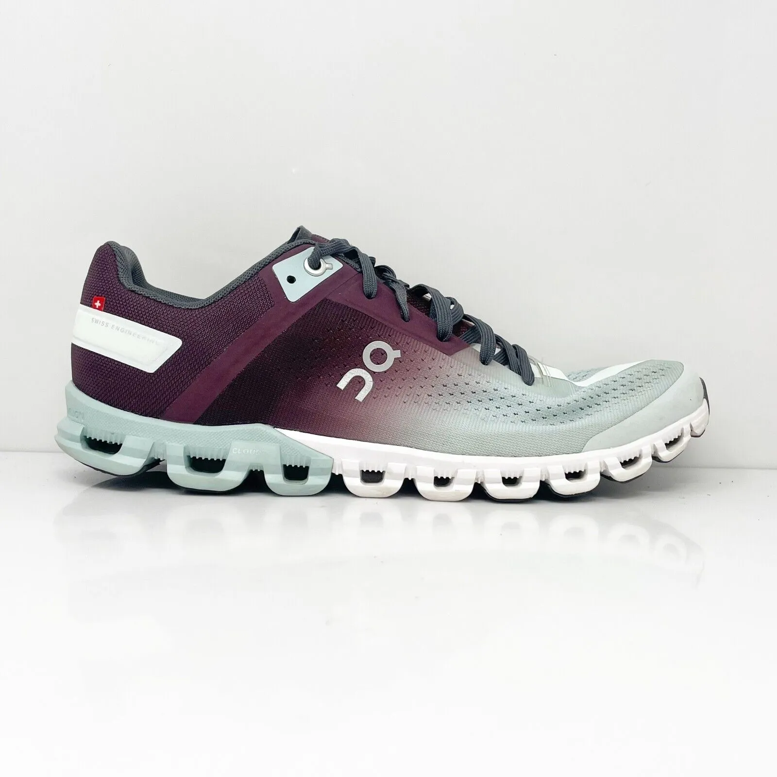 On Womens Cloudflow Blue Running Shoes Sneakers Size 9.5