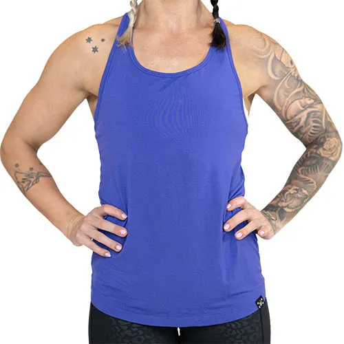 Open Back Tank | Violet