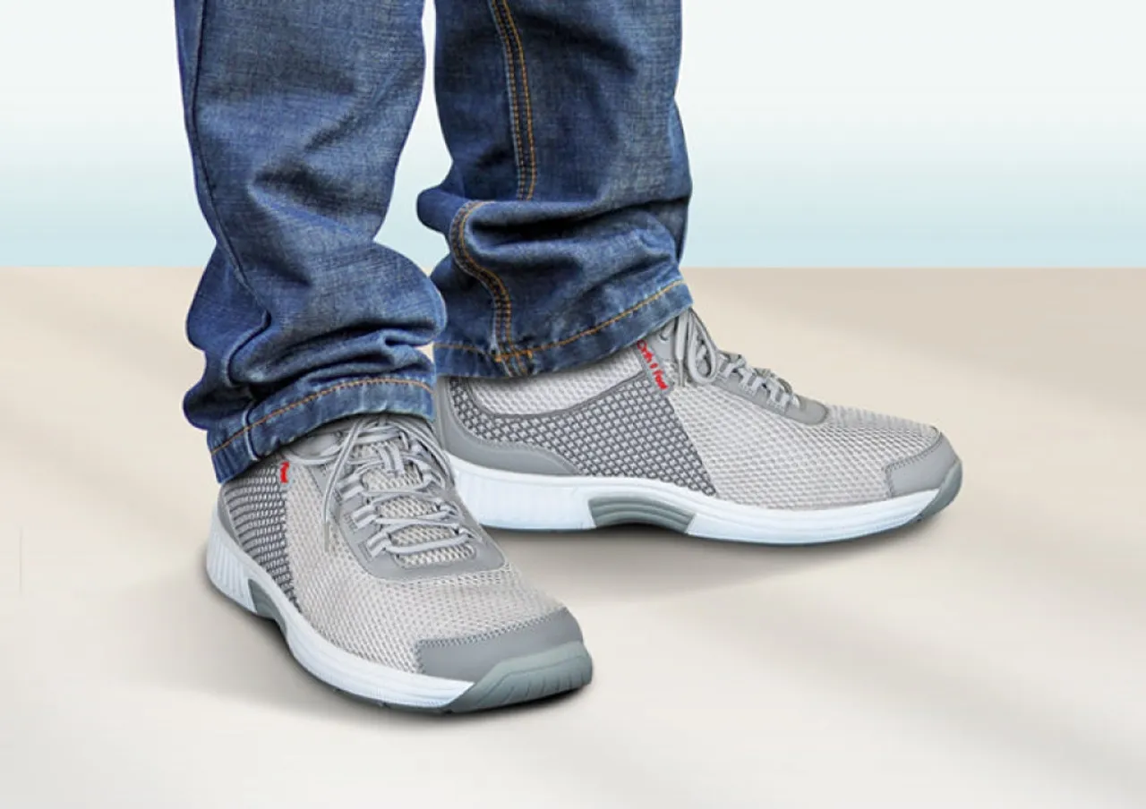 OrthoFeet Edgewater Stretch Knit Men's Sneakers Stretch