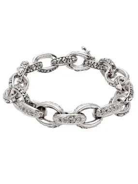 Oval Link Collection Pav