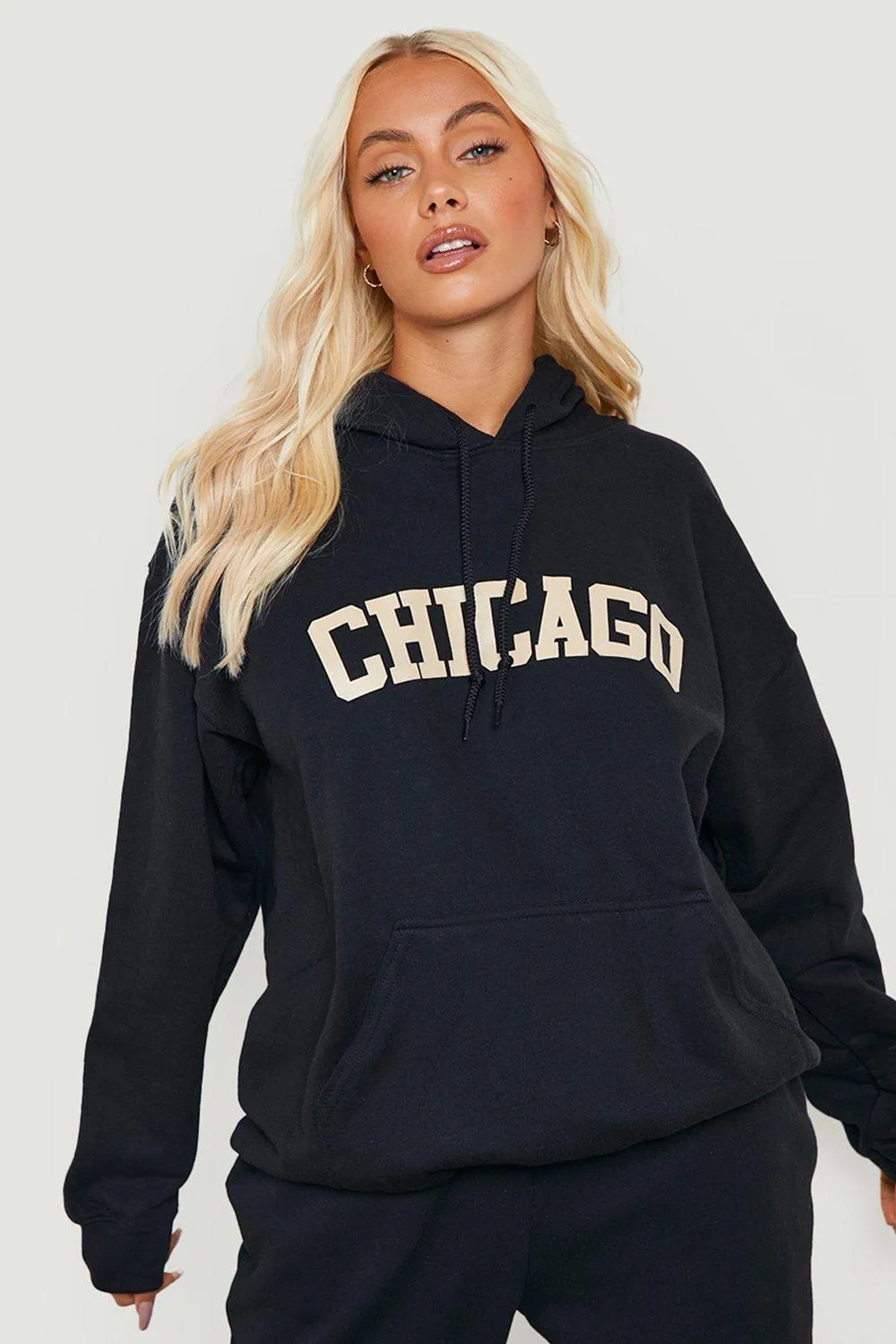 Oversized Chicago Hoodie