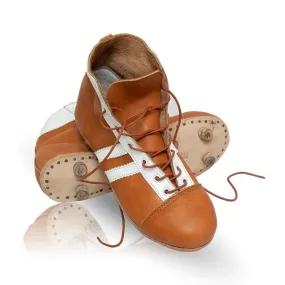 P. Goldsmith & Sons - Retro Football Shoes 1950's - Tan Brown