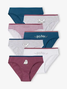 Pack of 7 Harry Potter® Briefs for Girls - plum