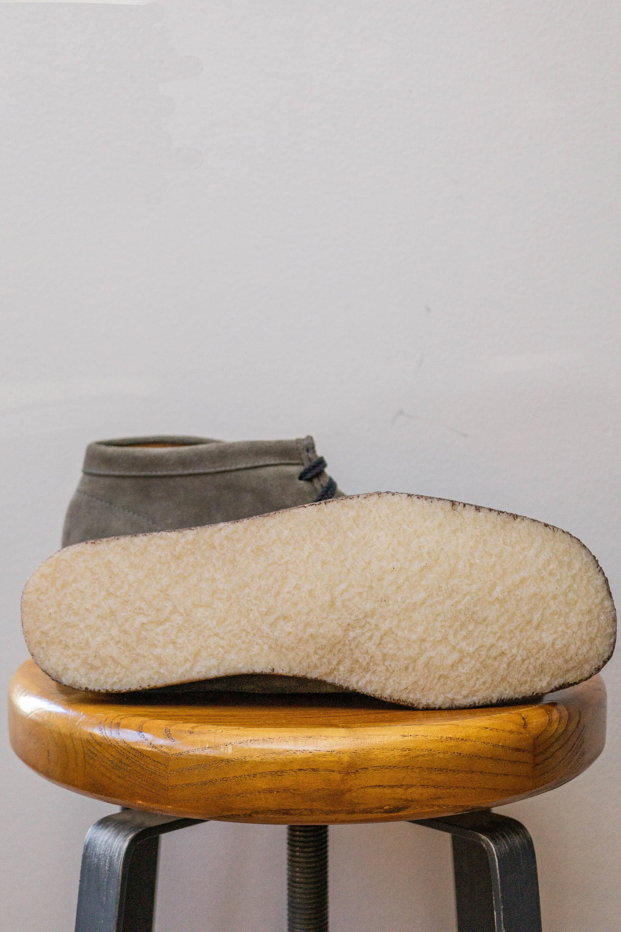 Padmore & Barnes P404 Original Boot - Grey Suede