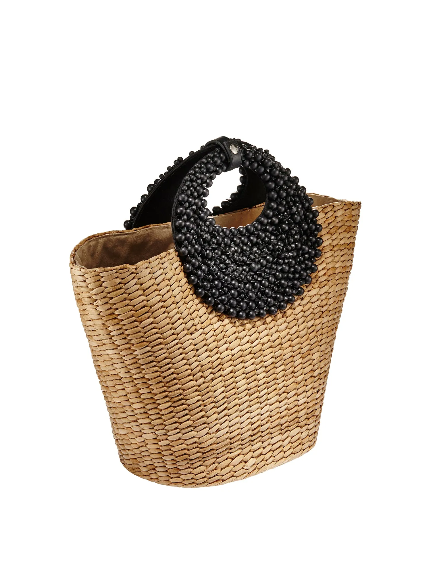 Pebble Raffia Tote