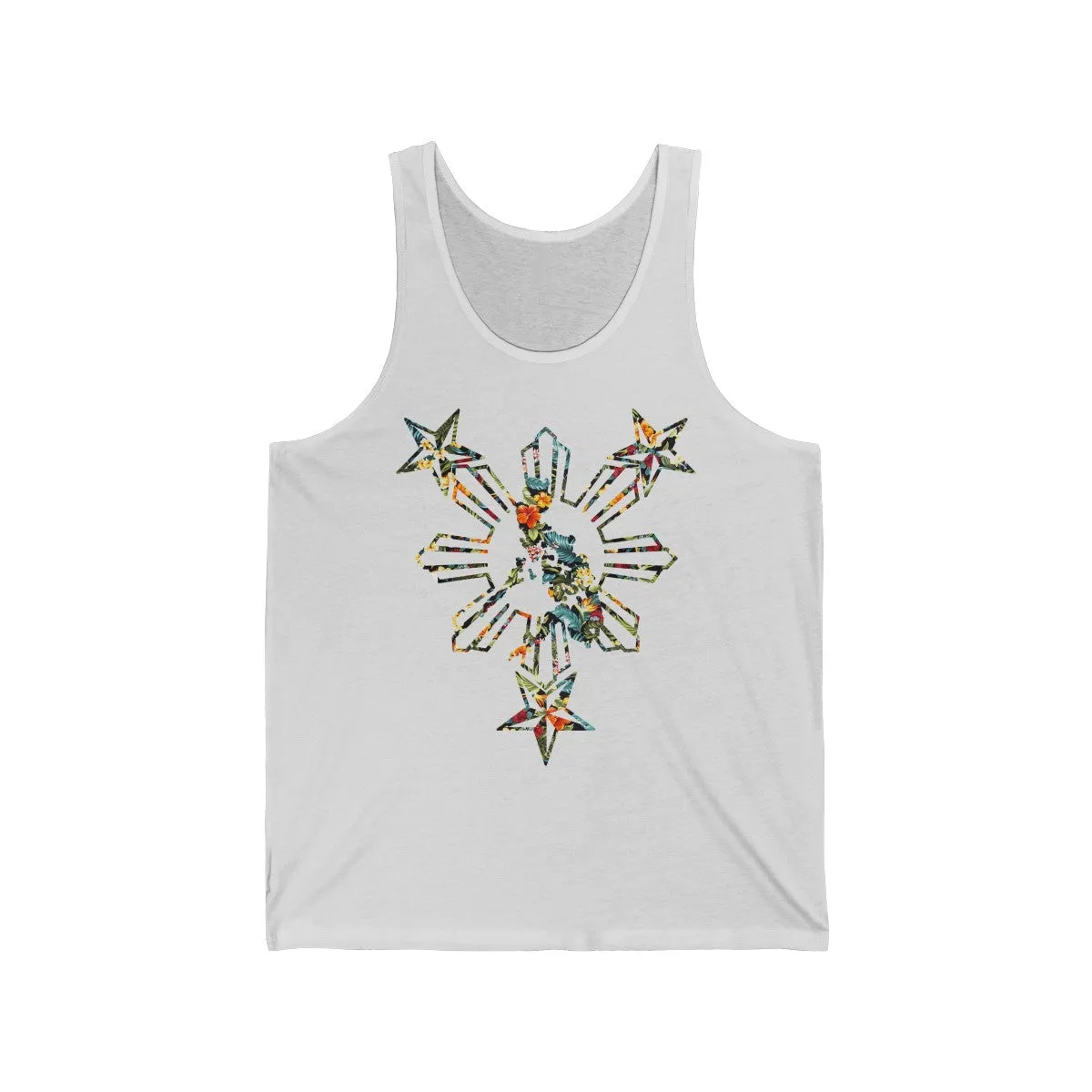 Philippines Floral Unisex Jersey Tank