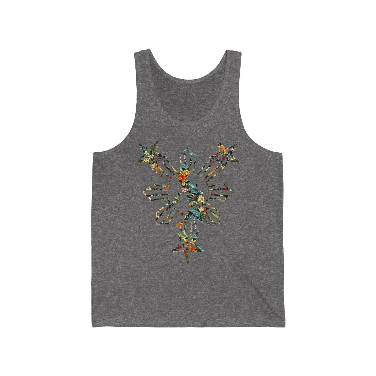 Philippines Floral Unisex Jersey Tank