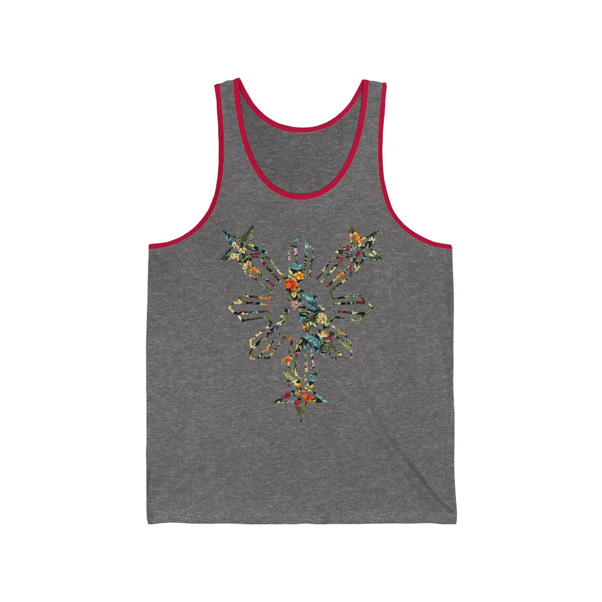 Philippines Floral Unisex Jersey Tank