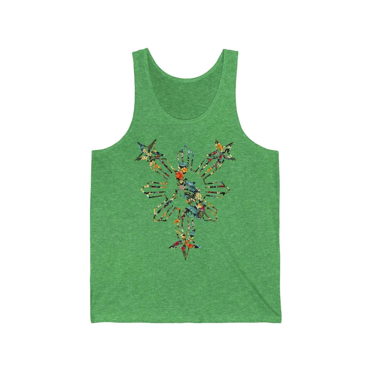 Philippines Floral Unisex Jersey Tank