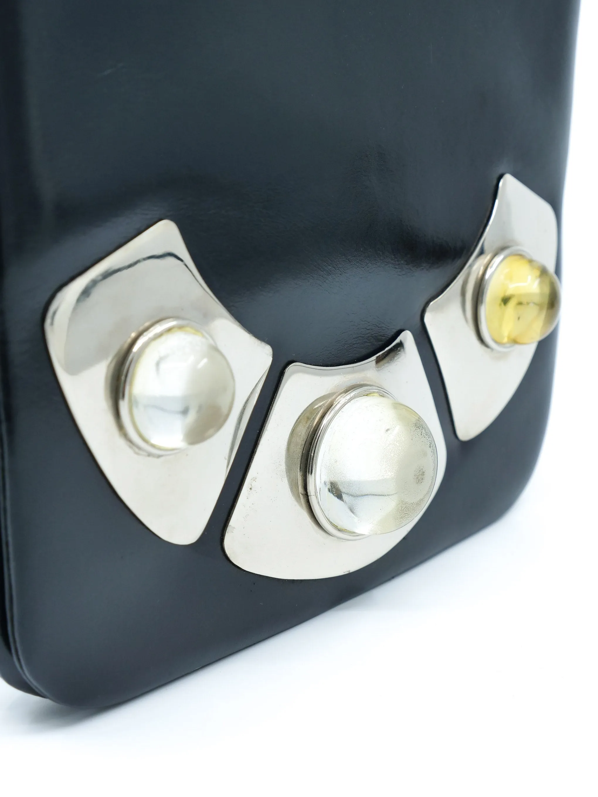 Pierre Cardin Bubble Hardware Shoulder Bag