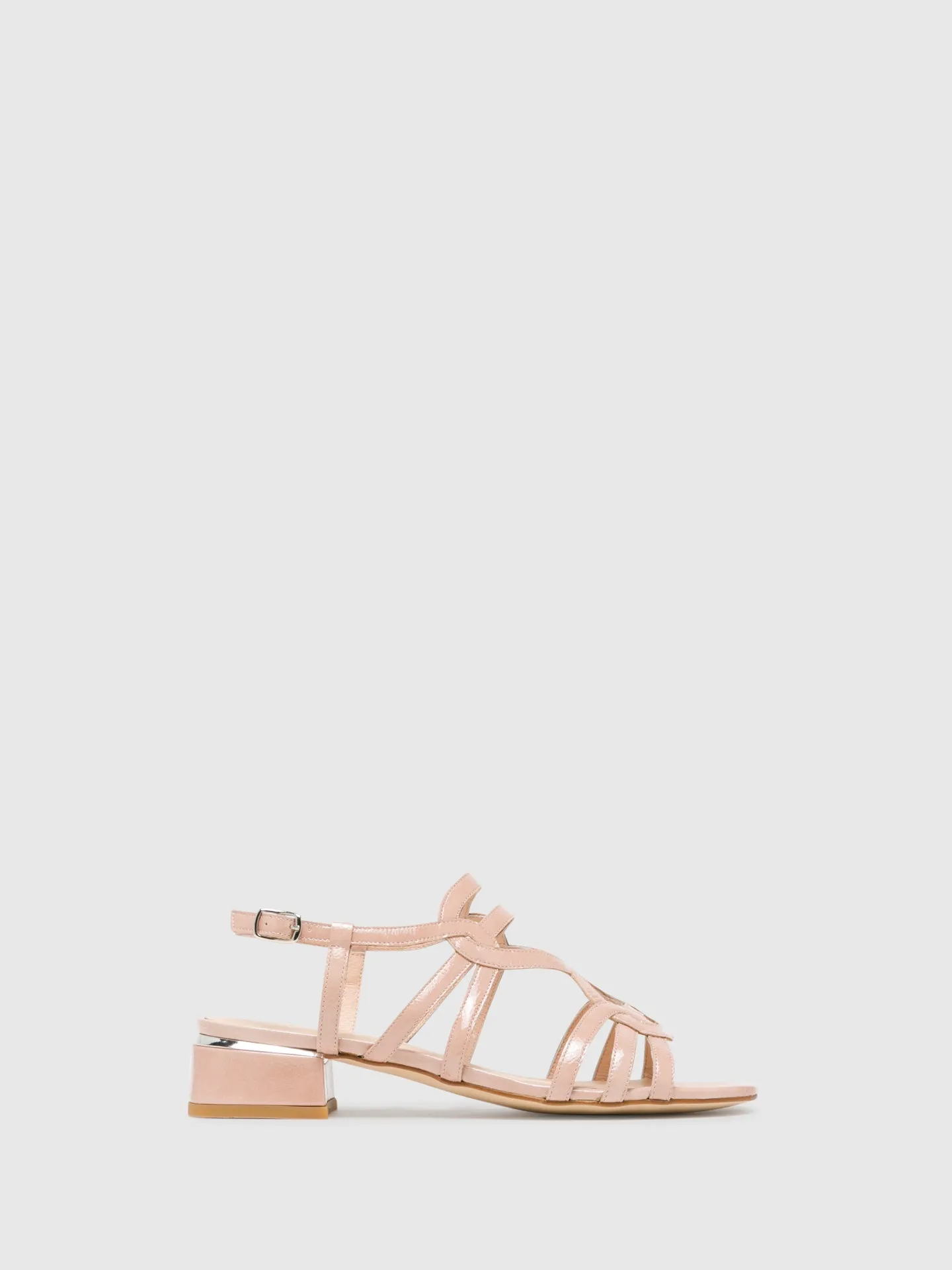 Pink Buckle Sandals