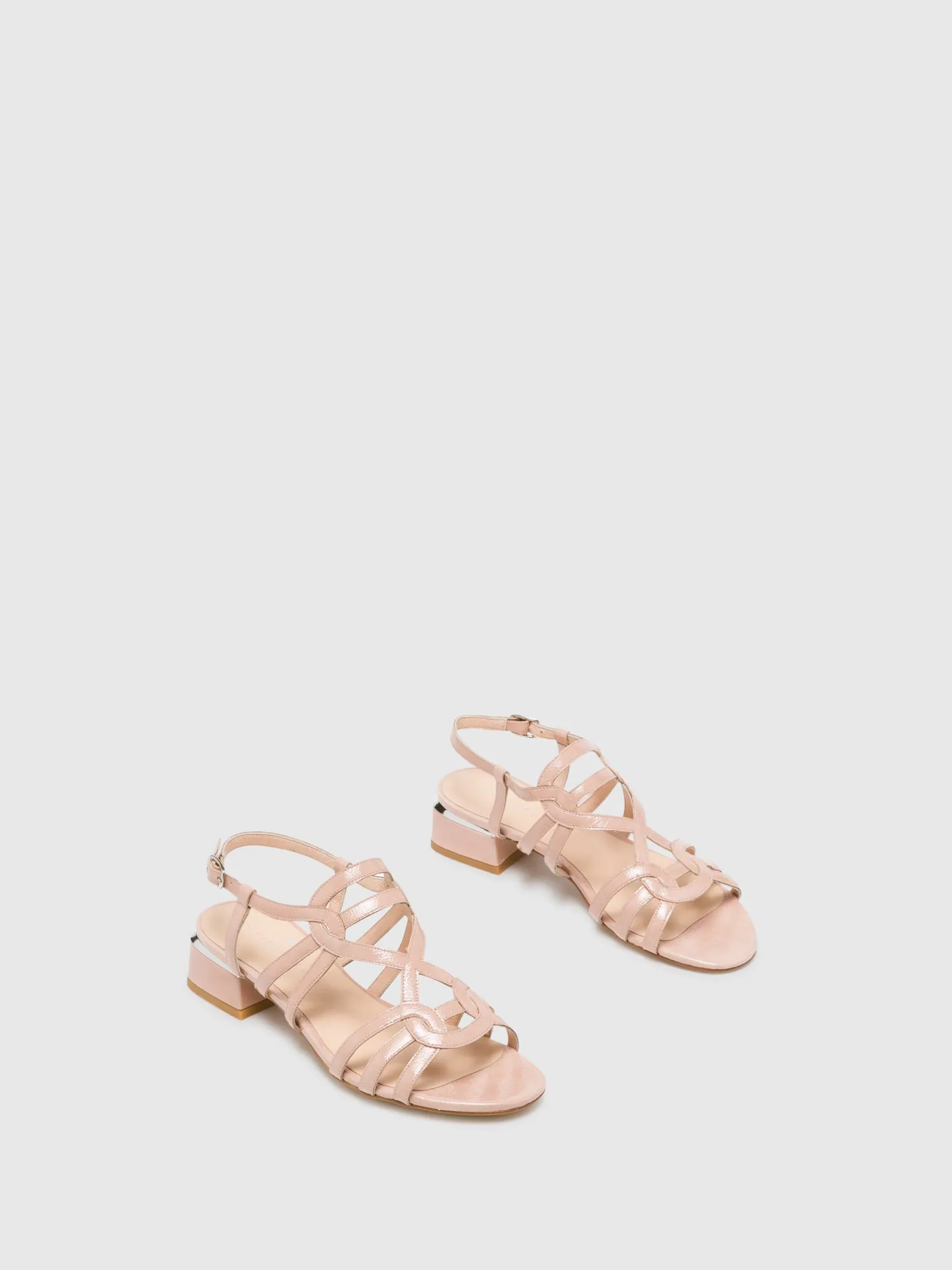 Pink Buckle Sandals