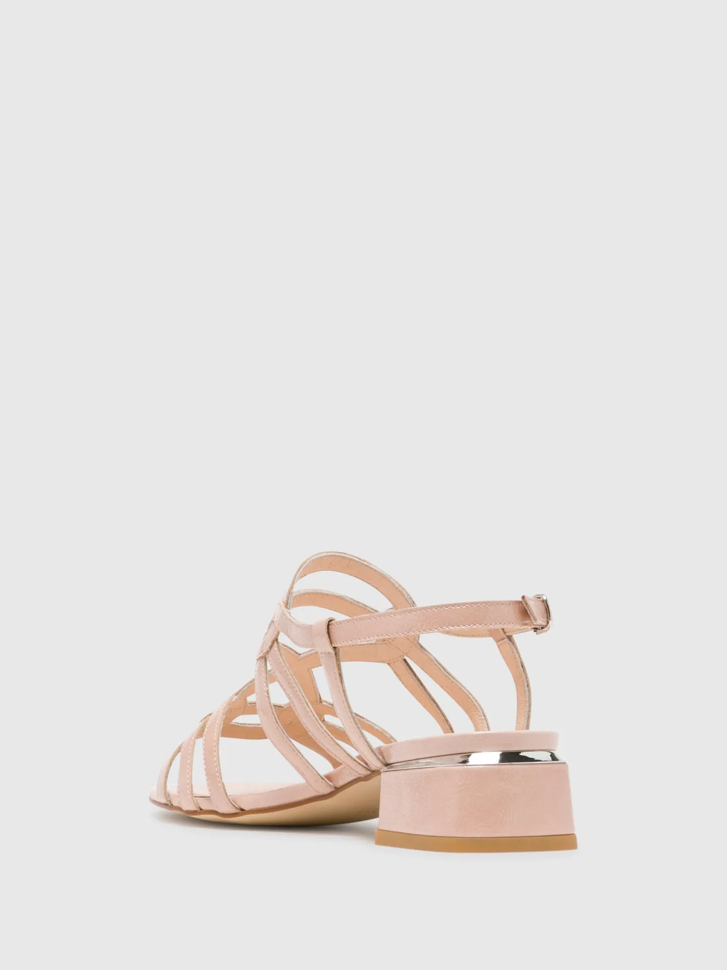 Pink Buckle Sandals