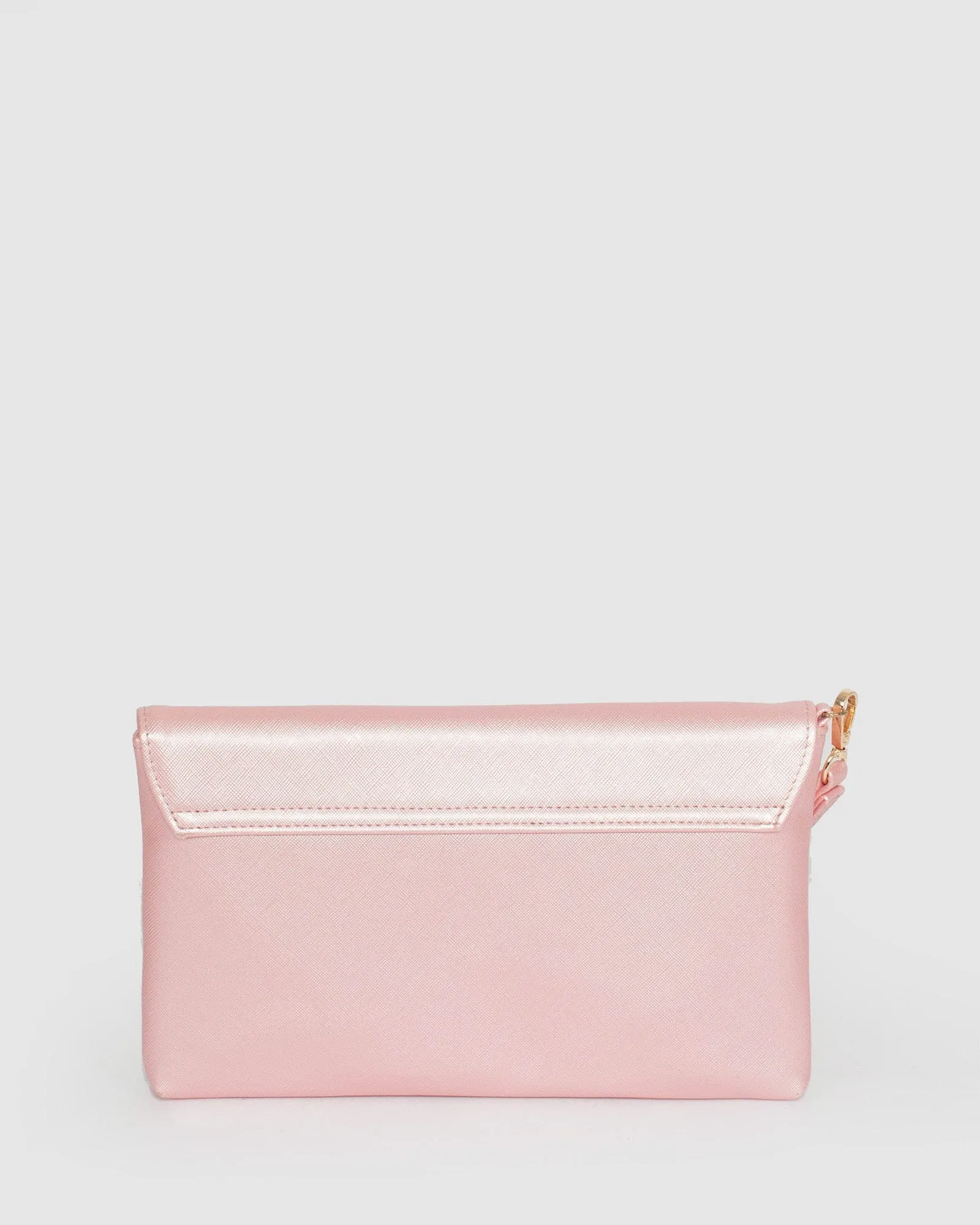 Pink Ruby Wristlet Clutch Bag