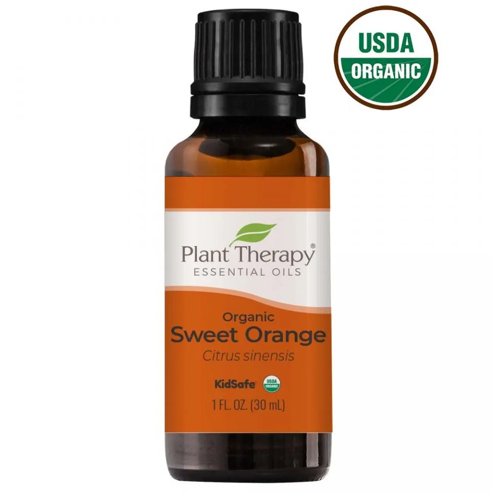 Plant Therapy Orange Sweet Organic Essential Oil