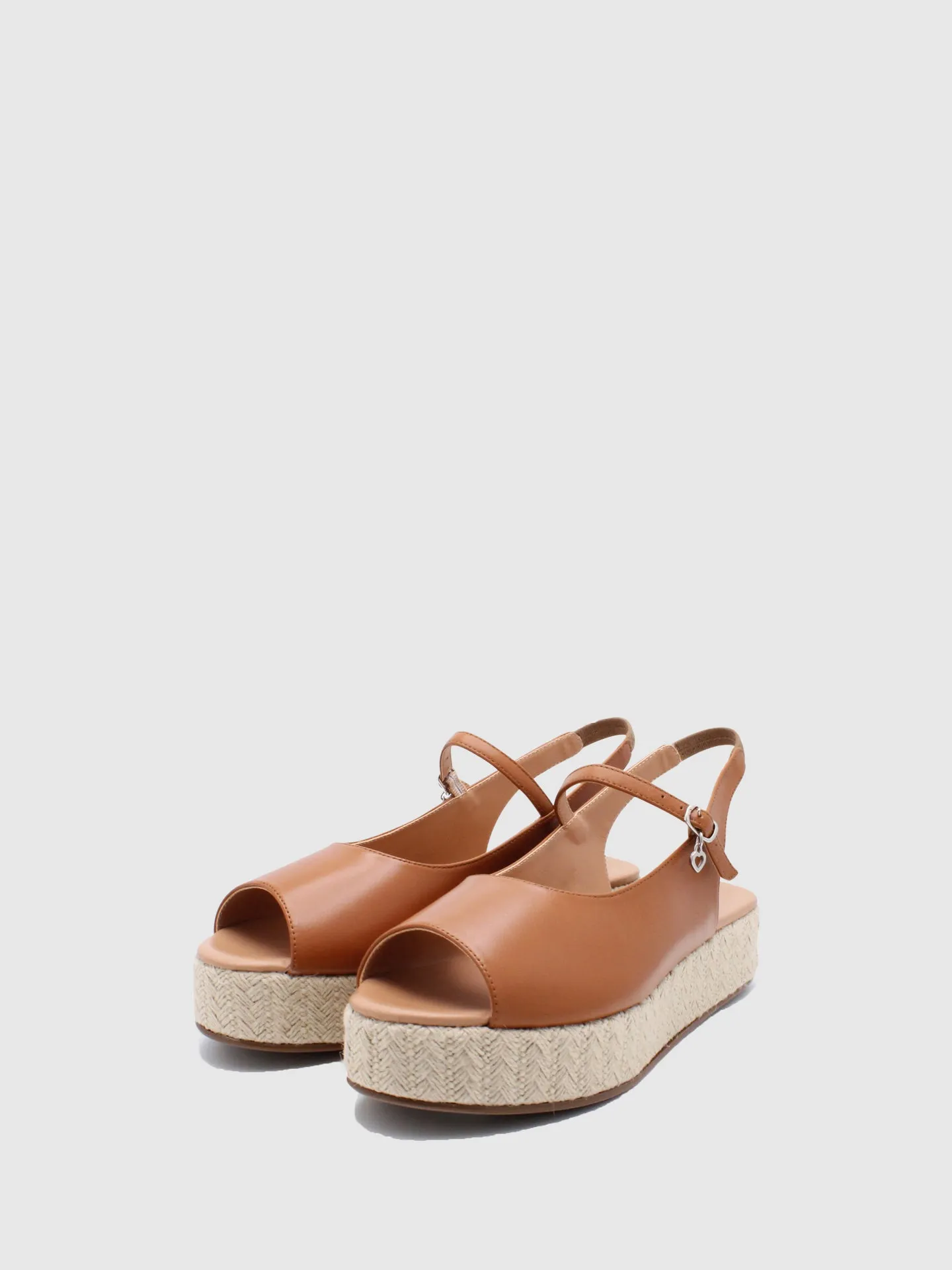 Platform Sandals Impact Camel