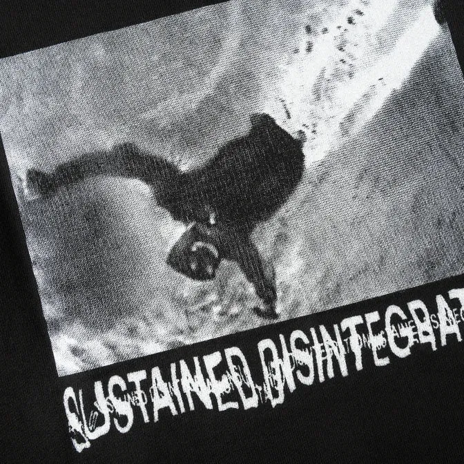 Polar Skate Co. - ED HOODIE | SUSTAINED DISINTEGRATION - BLACK