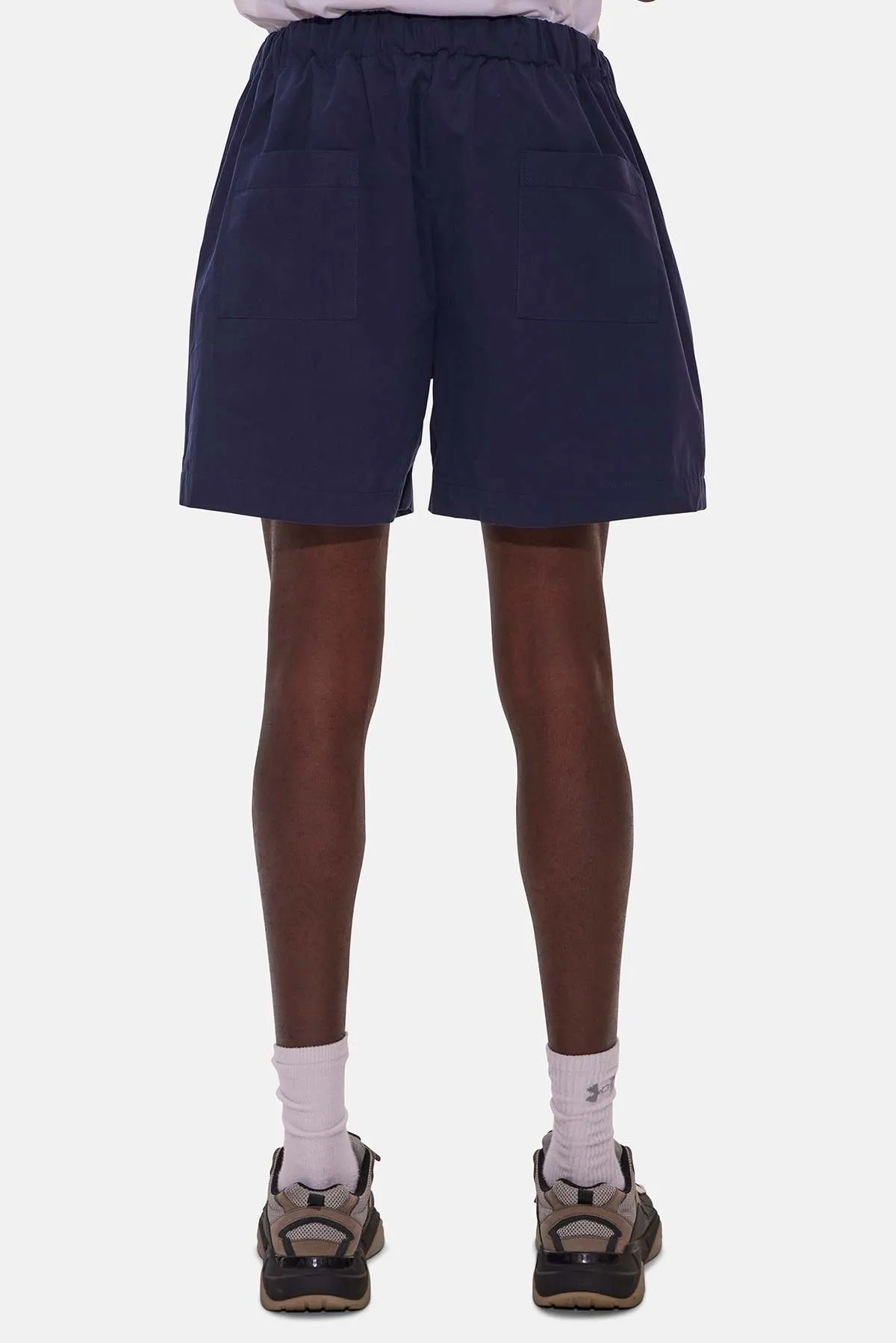 Poplin Short - Navy