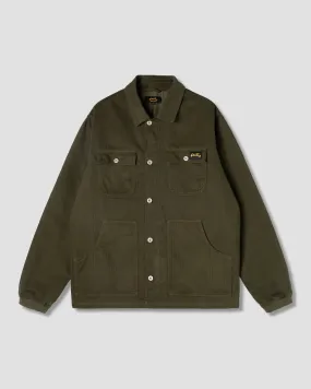 Pork Chop Jacket (Olive Herringbone)