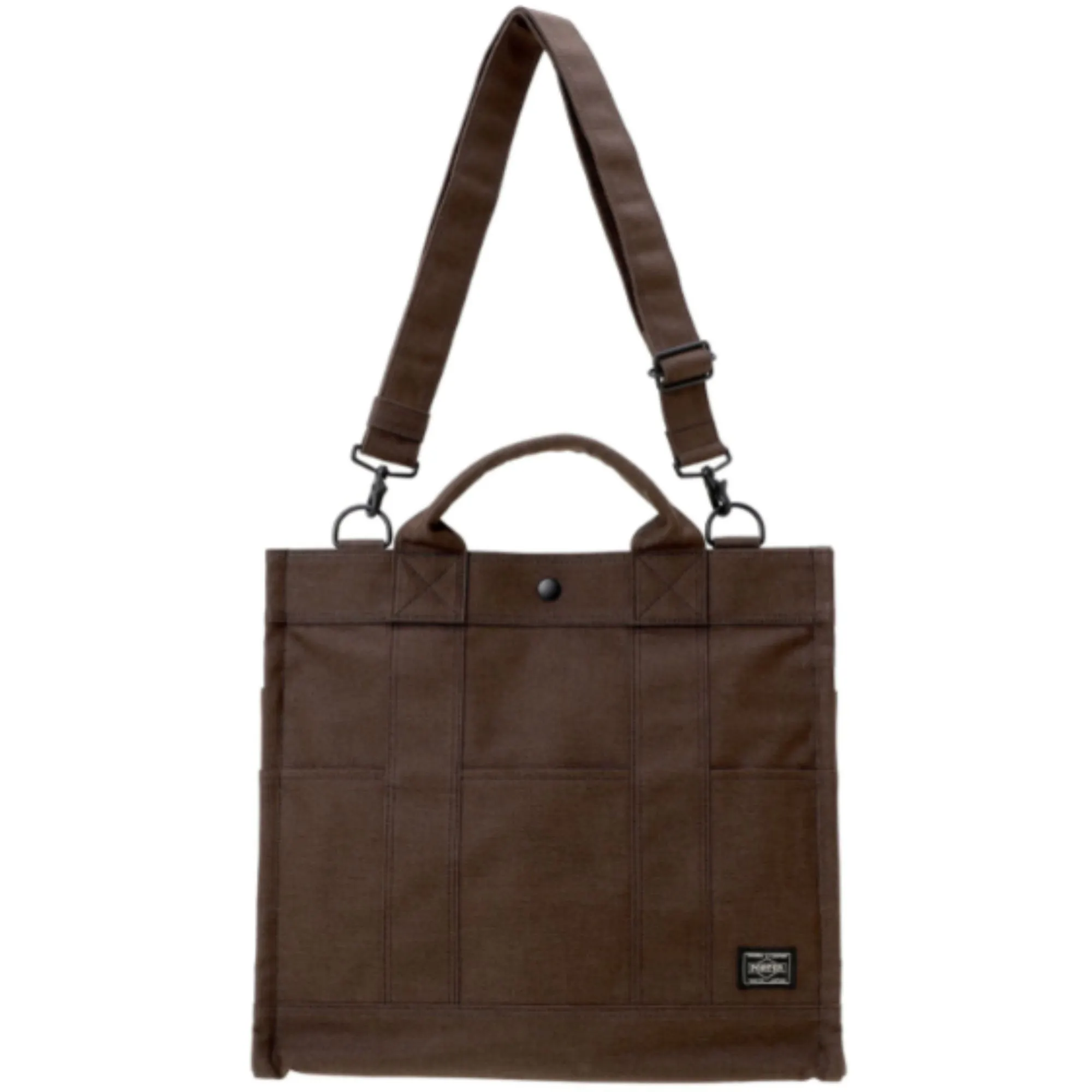 Porter-Yoshida & Co. Smoky 2 Way Tote Bag - Brown