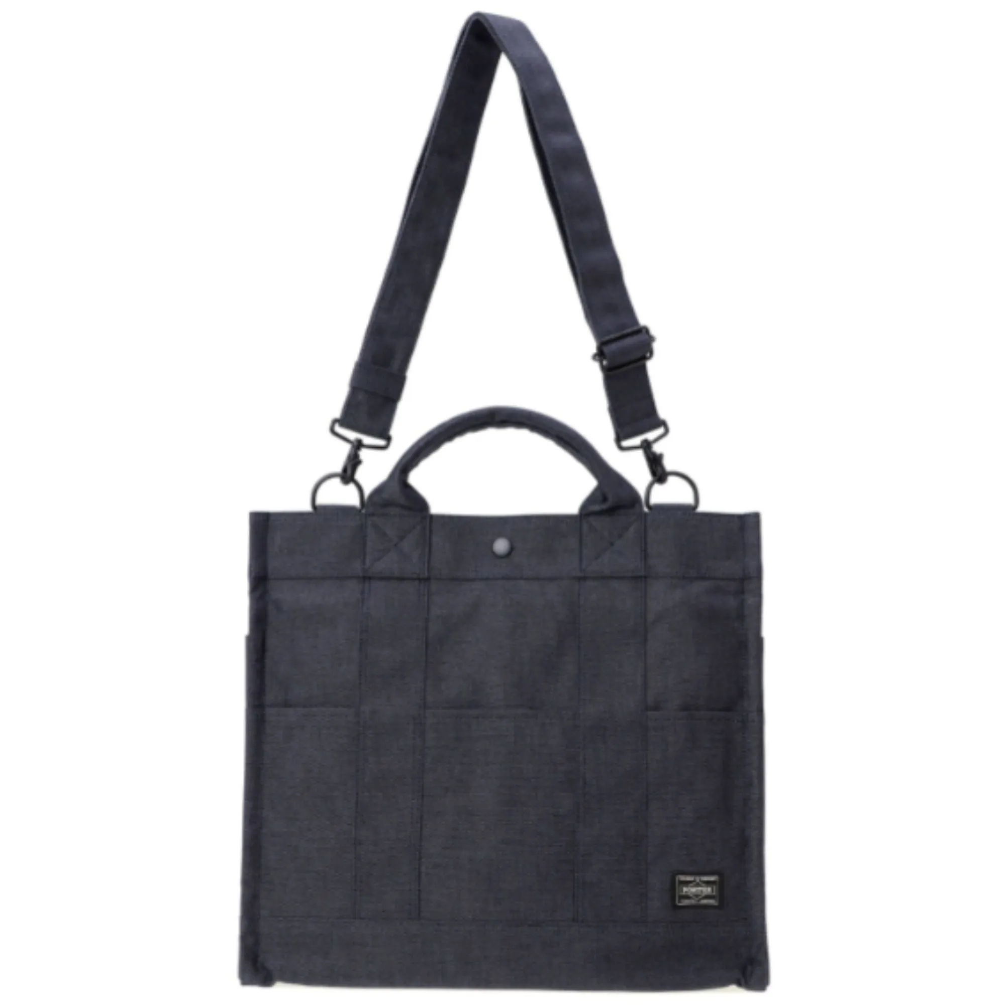 Porter-Yoshida & Co. Smoky 2 Way Tote Bag - Navy 