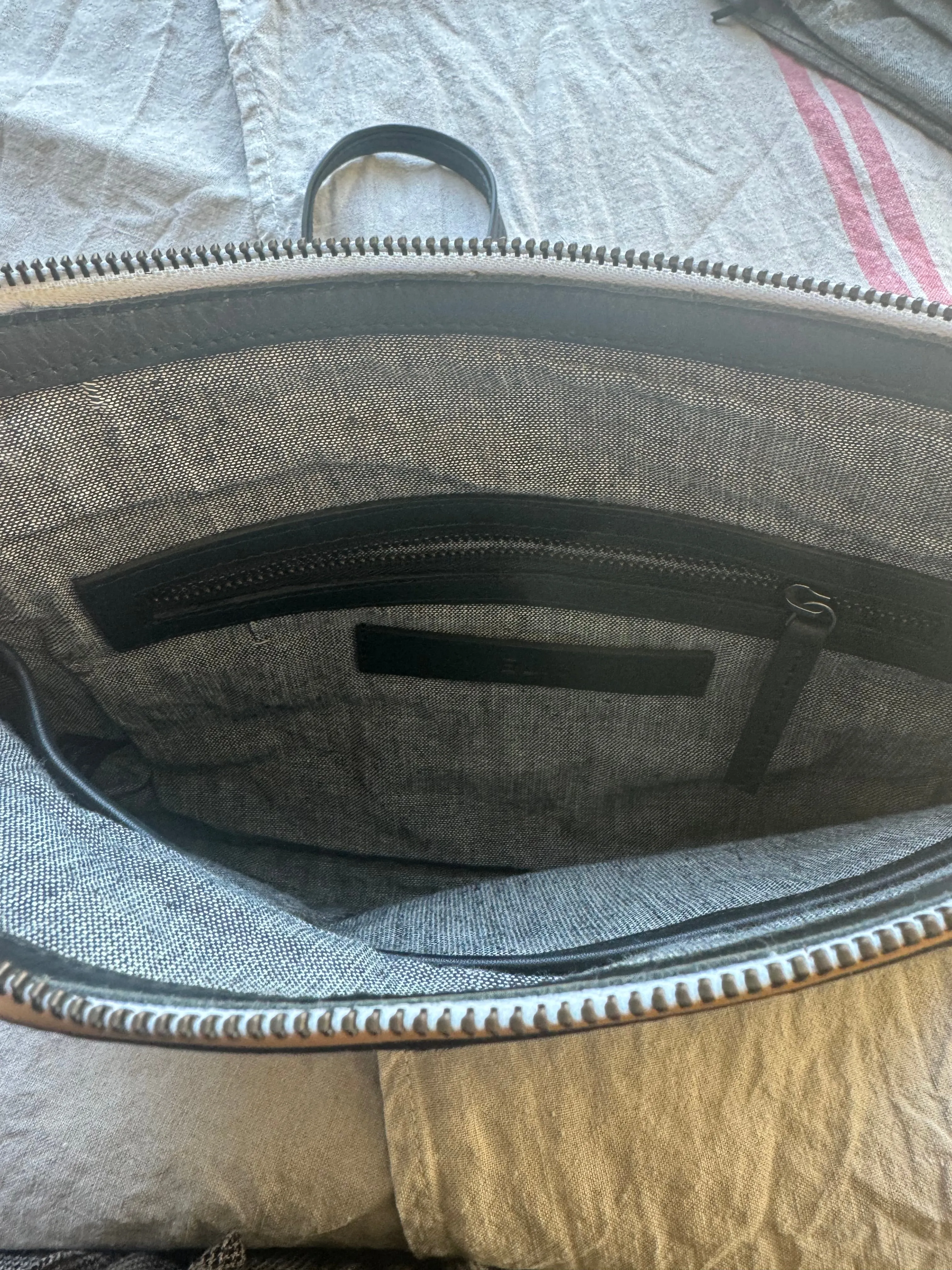 Pre-loved Elk the Label hide shoulder bag