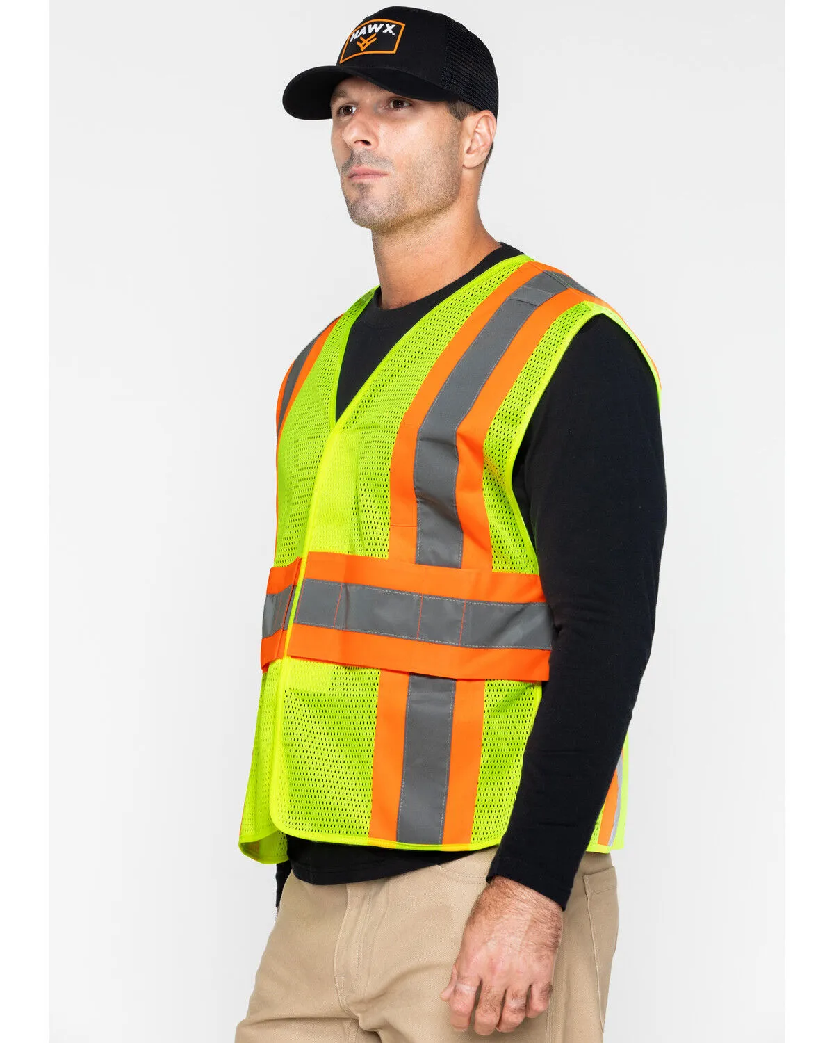 Product Name:  Hawx Men's 2-Tone Mesh Work XL Vest - Big & Tall