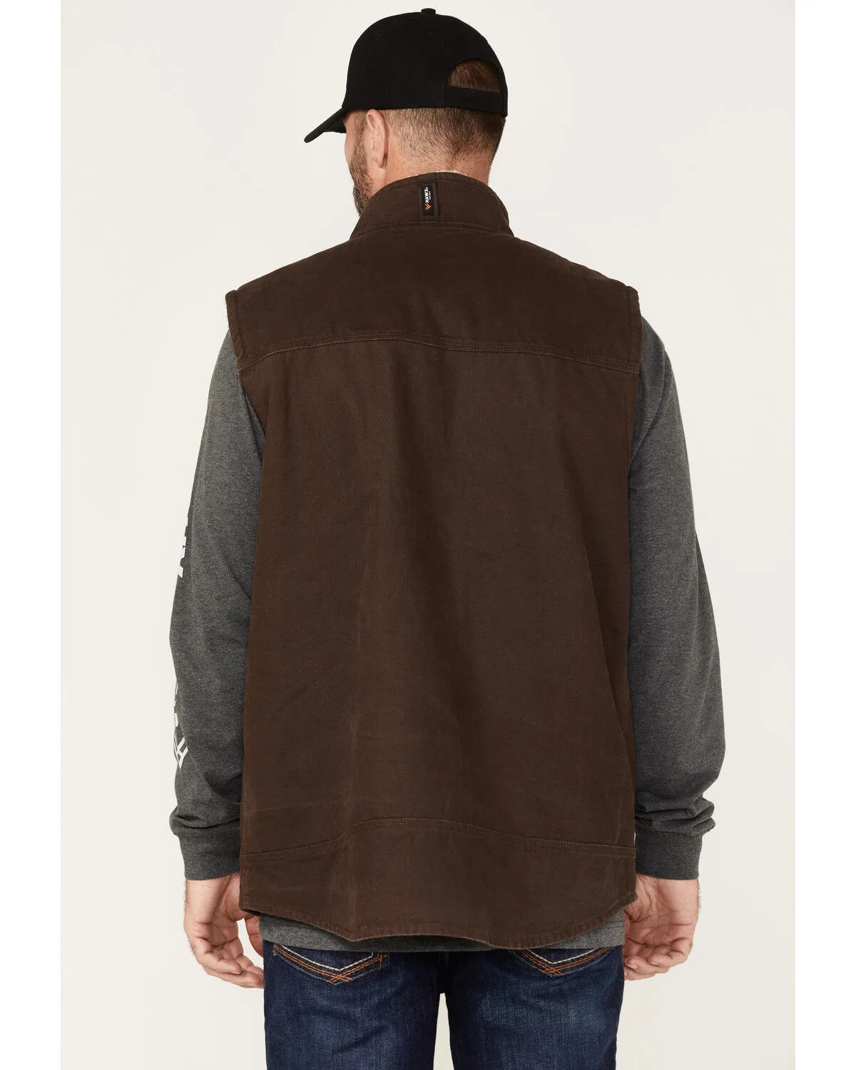 Product Name:  Hawx Men's Weathered Sherpa Lined Work Vest