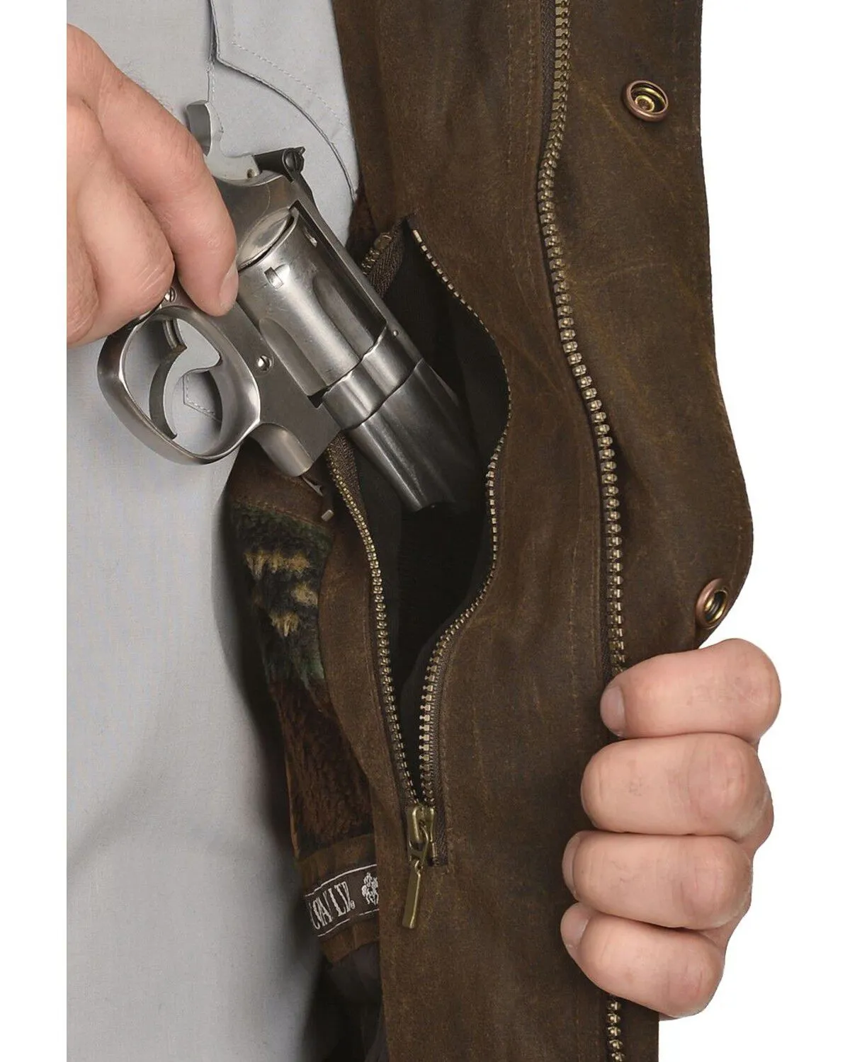 Product Name:  Outback Trading Co Men's Magnum Fleece Lined Oilskin Vest