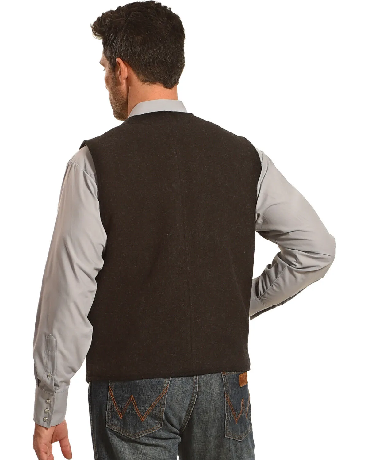 Product Name:  Wyoming Traders Men's Wyoming Wool Button Closure Vest
