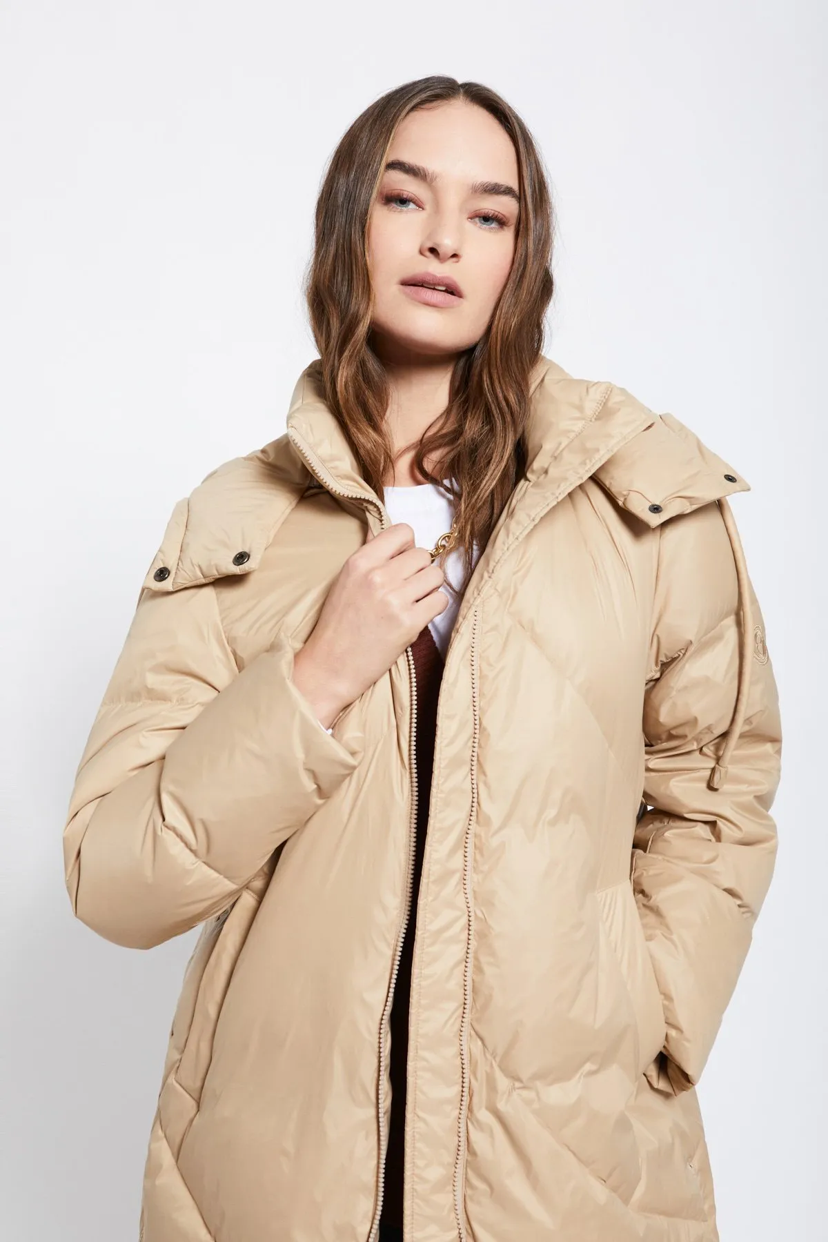 Puffer midi jacket