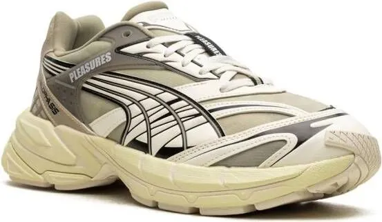PUMA Pleasures Velophasis lace-up sneakers Neutrals