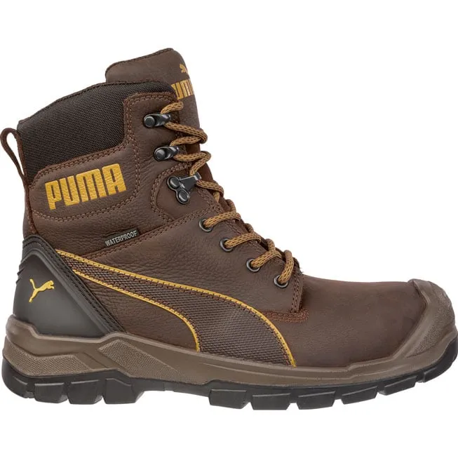 Puma Safety Conquest CTX Men's 7 inch Composite Toe Electrical Hazard Waterproof Side Zip Work Boot