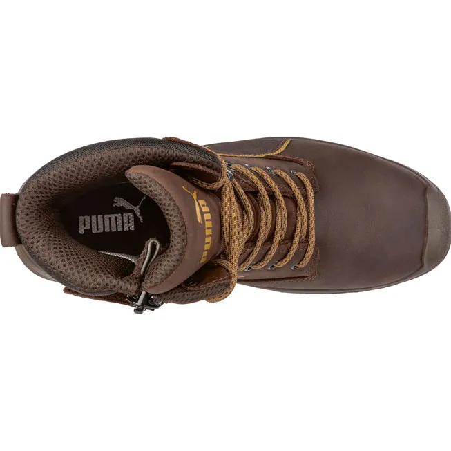 Puma Safety Conquest CTX Men's 7 inch Composite Toe Electrical Hazard Waterproof Side Zip Work Boot