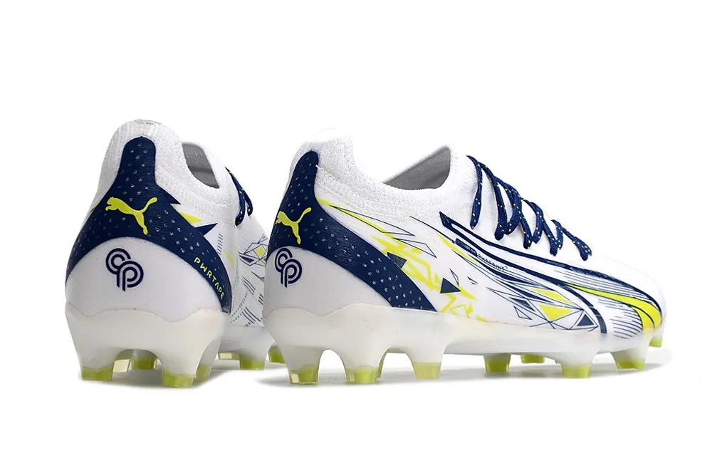 Puma Ultra Ultimate FG/AG Christian Pulisic - White/Lime Smash/Clyde Royal