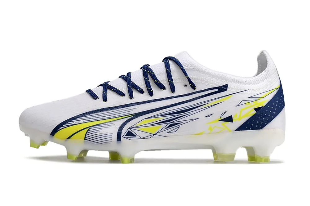 Puma Ultra Ultimate FG/AG Christian Pulisic - White/Lime Smash/Clyde Royal