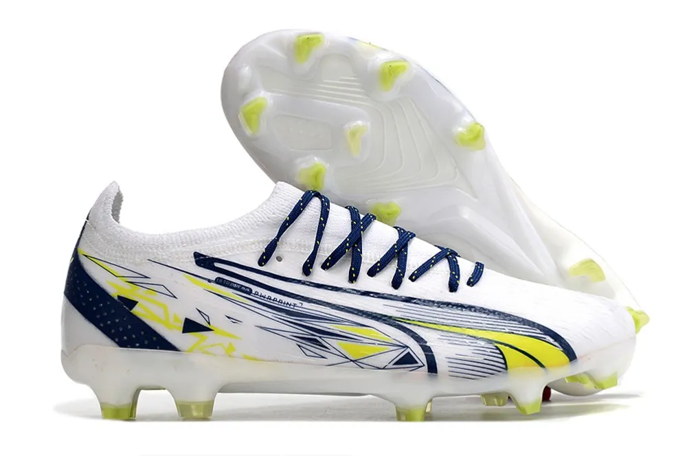 Puma Ultra Ultimate FG/AG Christian Pulisic - White/Lime Smash/Clyde Royal