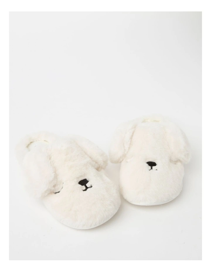 Puppy Slipper in Beige