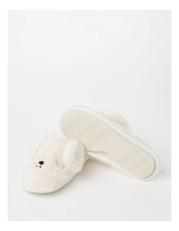 Puppy Slipper in Beige