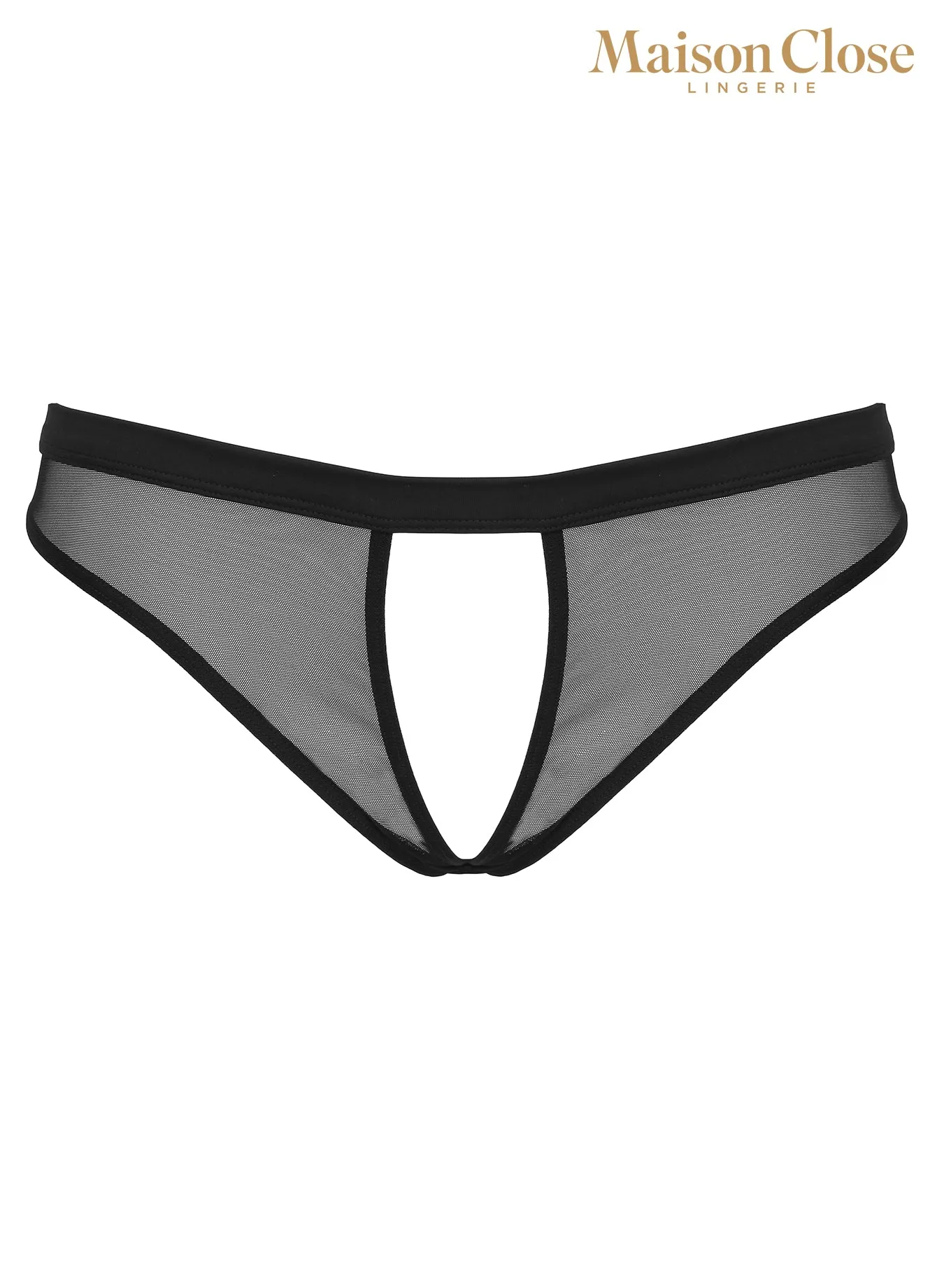Pure Tentation Open Brief Black