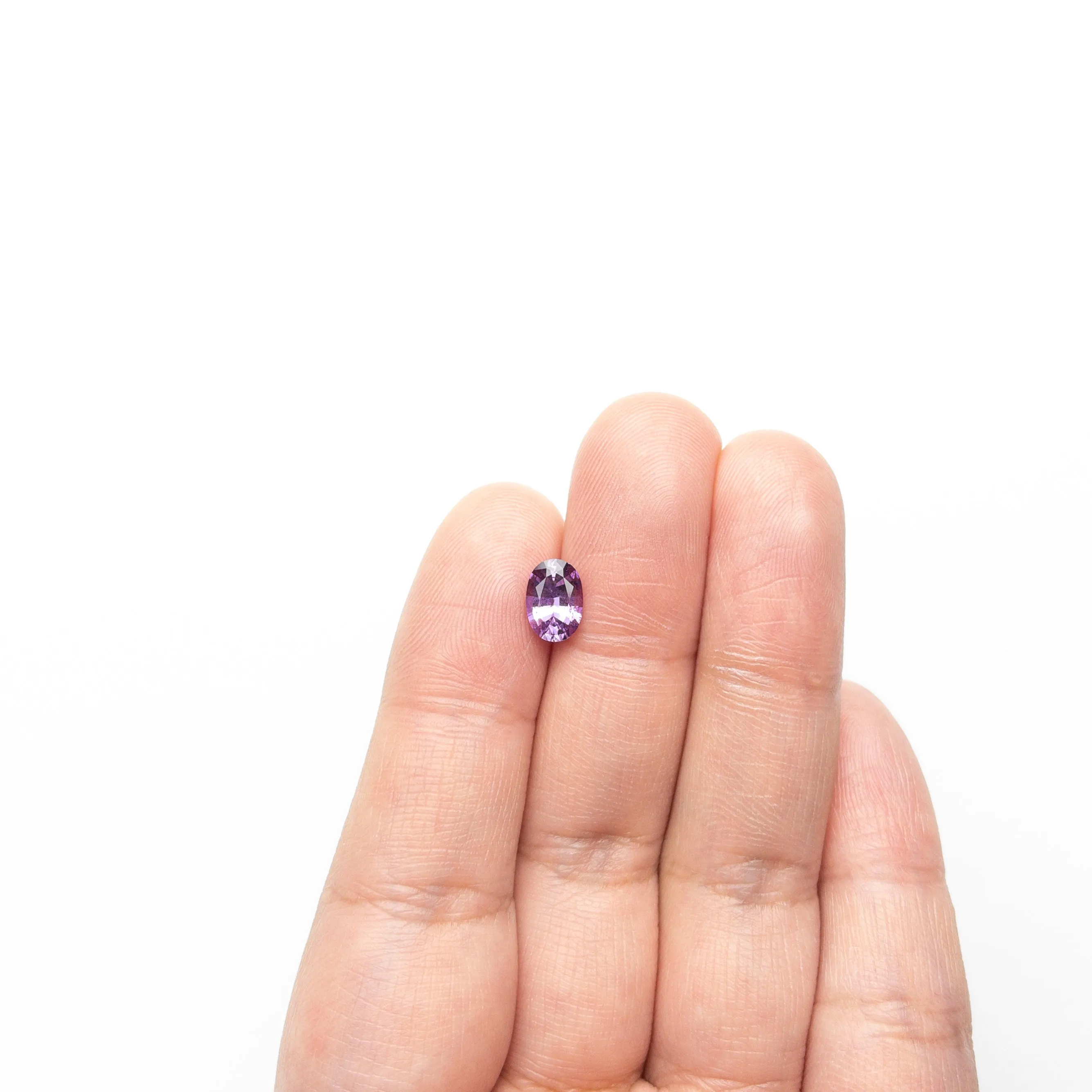 Purple Brilliant Sapphire - 1.24ct Oval