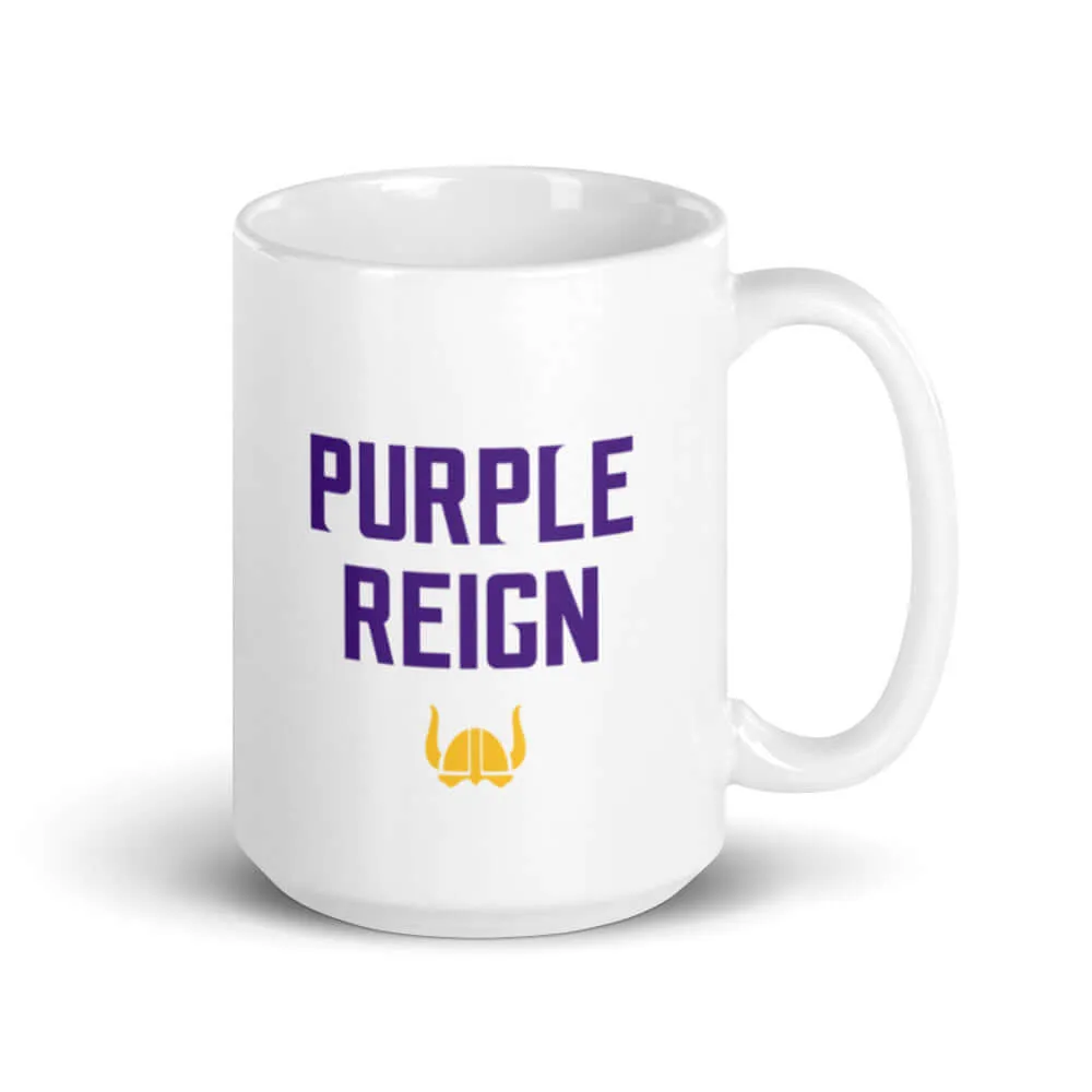 Purple Reign | Minnesota Vikings Football Fan Coffee Mug