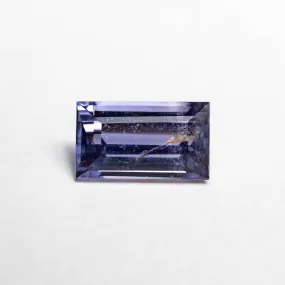 Purple Step Cut Sapphire - 0.88ct Baguette