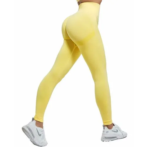 Push-up high-waisted seamless leggings