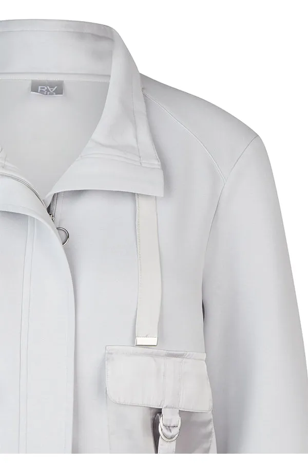 Rabe & LecomteLIGHT GREY FANCY POCKETS JACKET