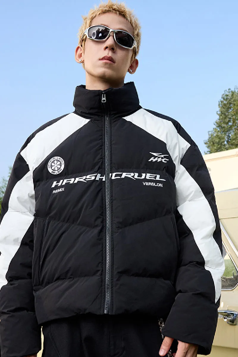 Racing Colorblock Padded Jacket
