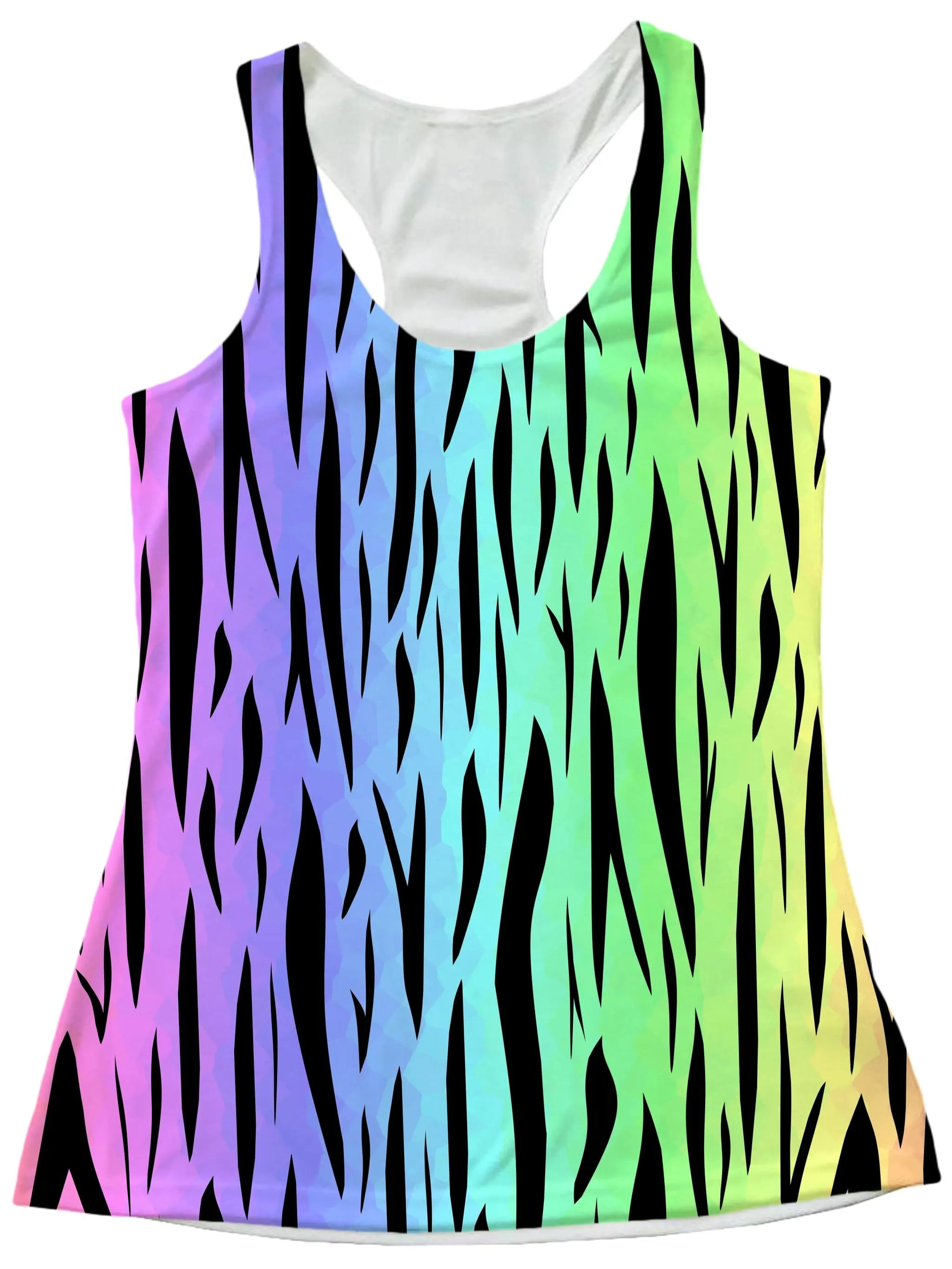 Rainbow Tiger Stripes Women's Tank