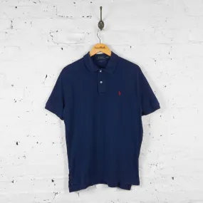 Ralph Lauren Polo Shirt - Blue - M